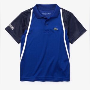Lacoste Kids Polo Shirt - Blue and Black
